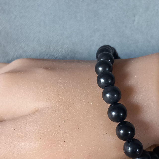 Bracelet ajustable en Jais