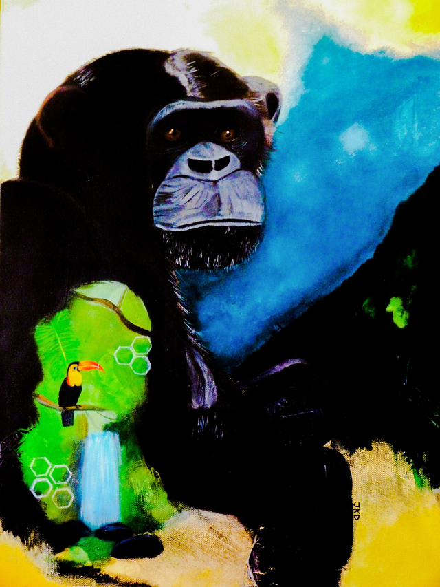 MON GEANT AU GRAND COEUR " Oeuvre originale "