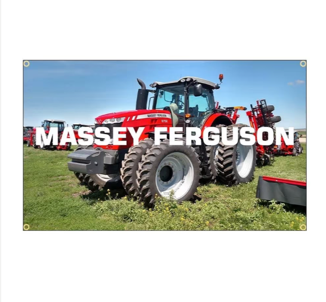 Grote vlaggen Massey Ferguson (150x90cm)