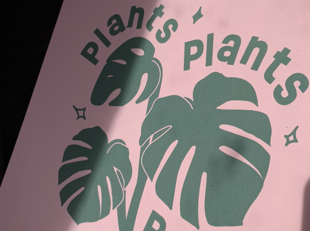 Plants Plants Baby A3 Art Prints