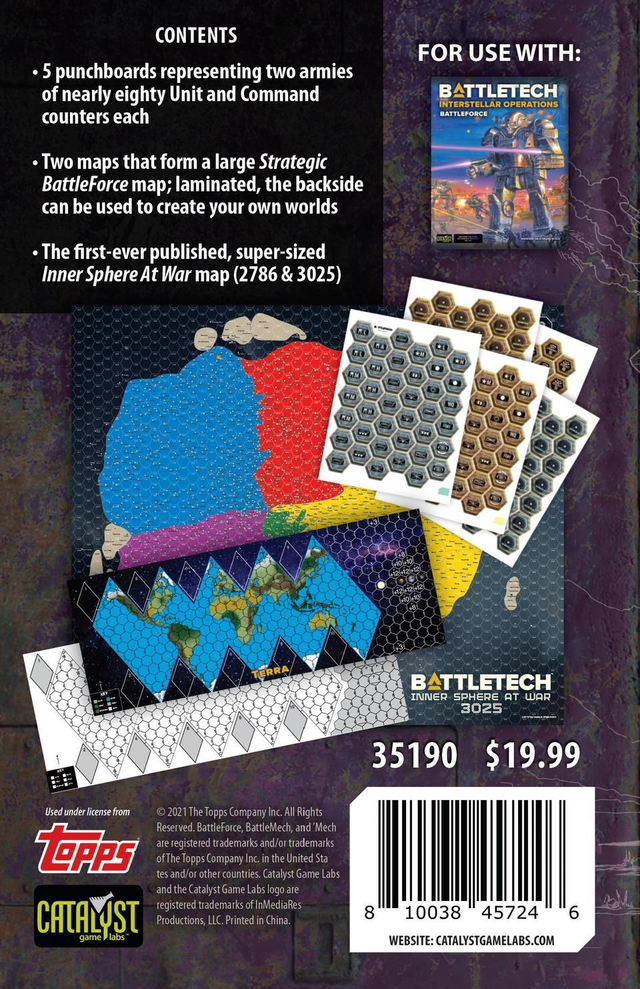Battletech: Counters pack: Battleforce