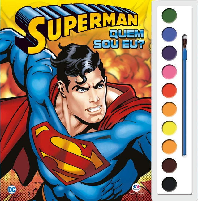 Aquarela Super Homem