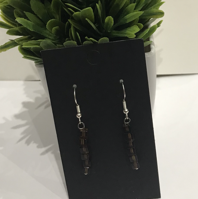 Brown Dangling Earrings-BDE5567