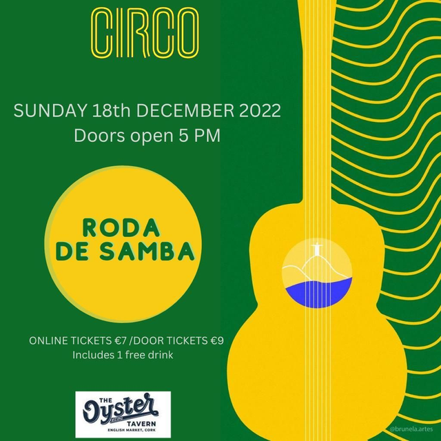 RODA DE SAMBA por CIRCO 18/12/22