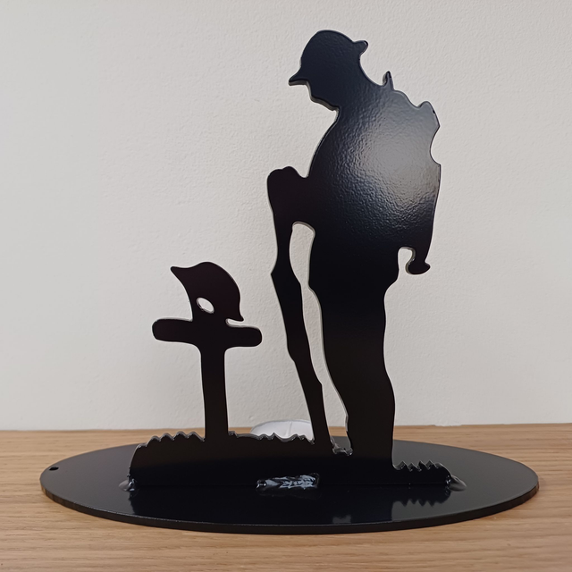 Tommy Soldier Tealight Holder