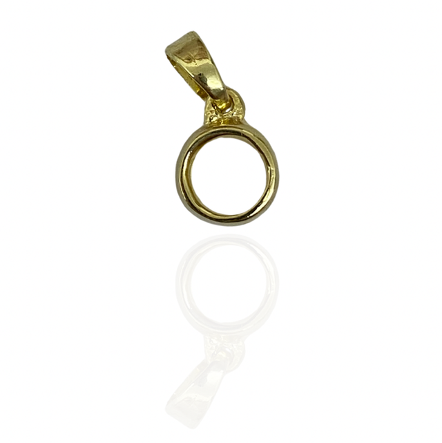 Mini Moldura Aro Ouro 4mm