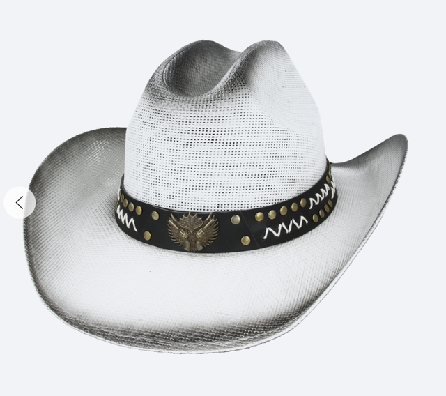 Summer Cowboy Hat White