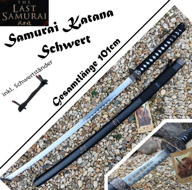 NEU The Last Samurai Katana Schwert 101cm groß für Cosplay Sammler Japan LARP Deko