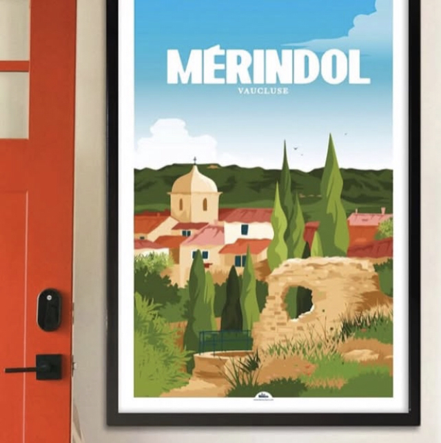 Carte postale Mérindol