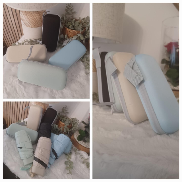 Parapluie et sa coque carré imperméable