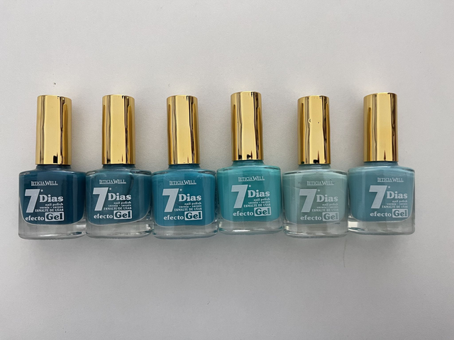 Kit 6 Vernis à ongles LW  