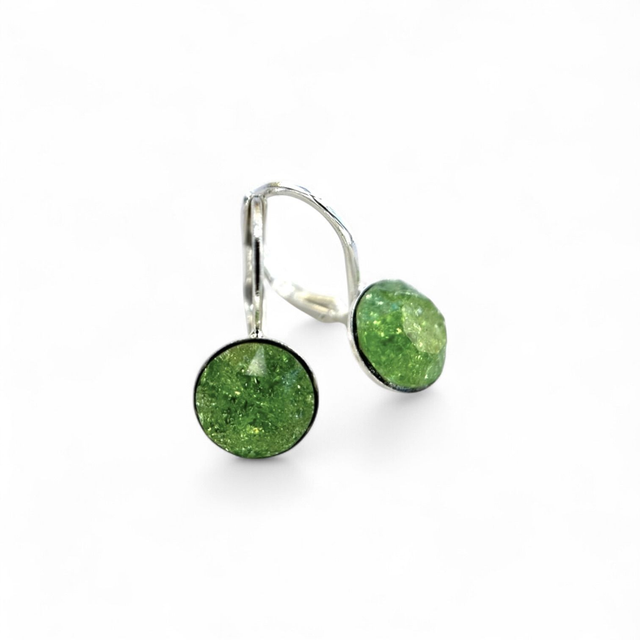 Ohrhänger ONE Peridot ICE, Grün