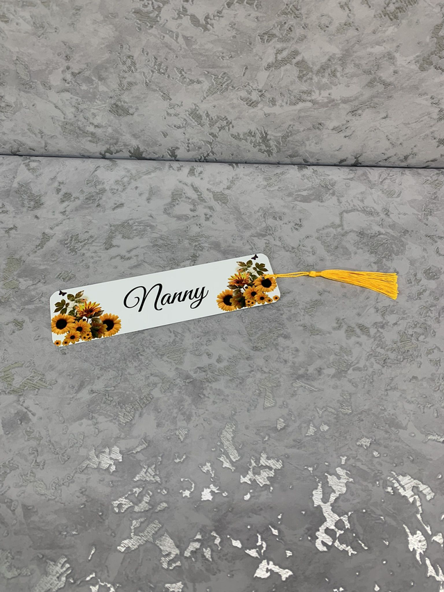 Nanny metal bookmark  