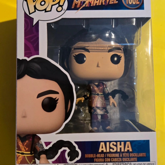 Ms Marvel Funk Pop 1082 Aisha, bobble head