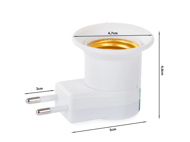 Adaptateur pour interrupteur à ampoule 230 V E27