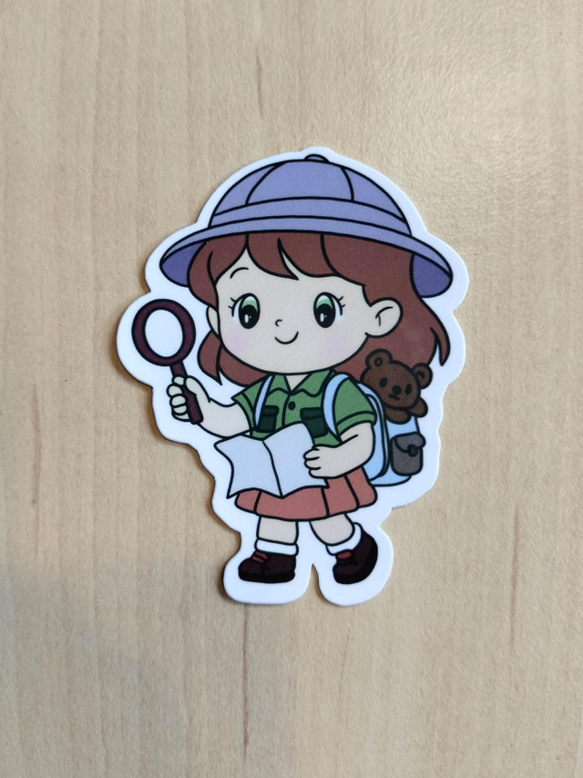 Lili l&#039;exploratrice chibi