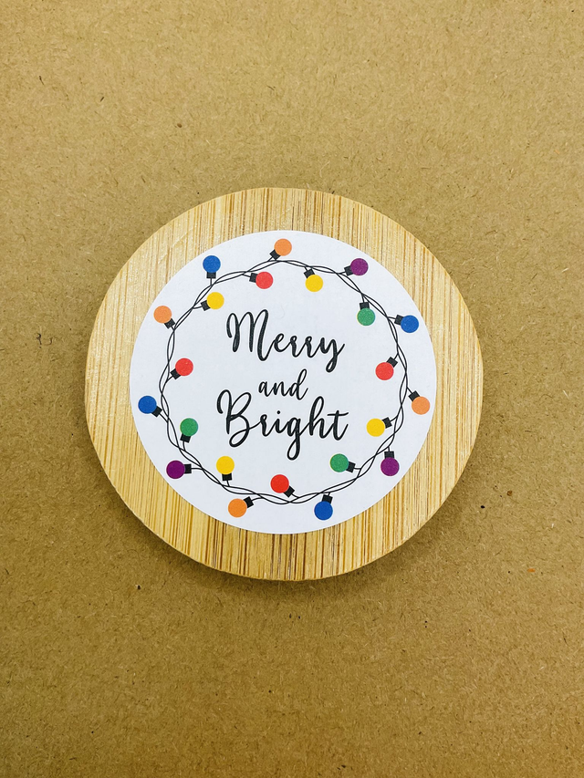 Magnetic bottle opener. Christmas design. Stocking filler.