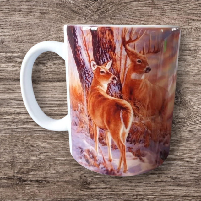 Mug chasse, cerfs