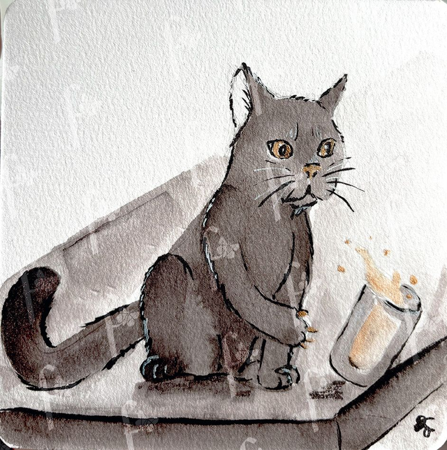 Inktober 10 - Balayer