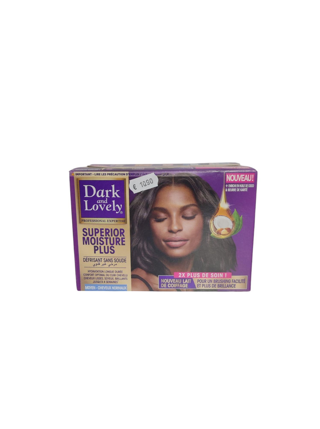 Dark and lovely kit défrisant 