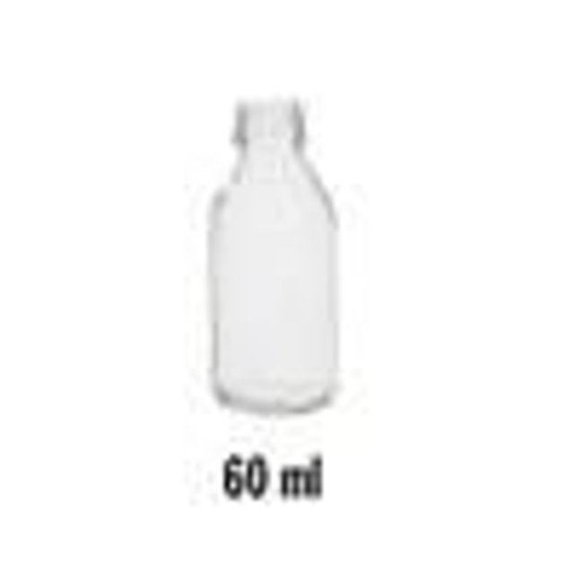 Flacon verre vide 60 ml