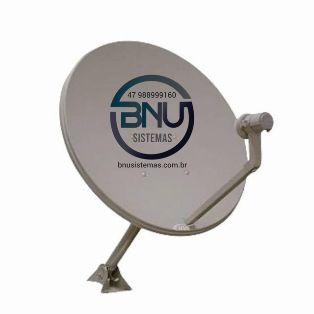 Antena banda Ku 60 cm ( ideal para nova parabólica Sat HD regional)