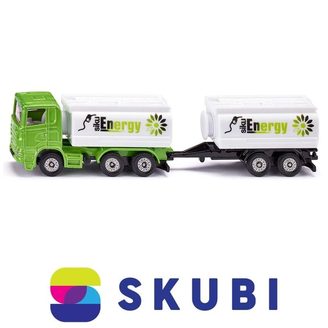 Nákladní automobil s cisternovou nástavbou a přívěsem Siku Energy - Siku 1690
