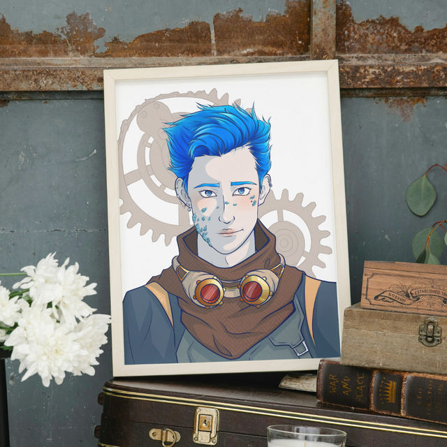 Print d'illustration — Luhan