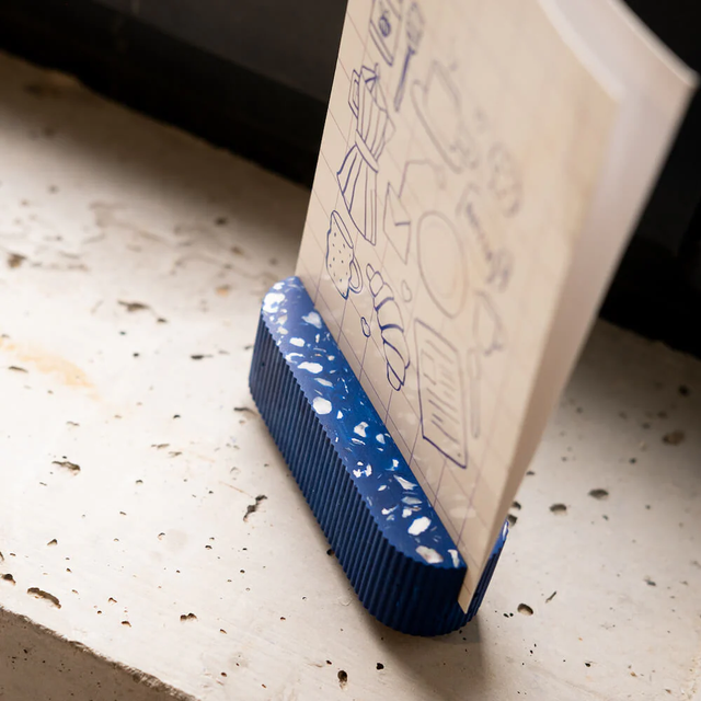 Porte-photo Colosse - Huitres bleu