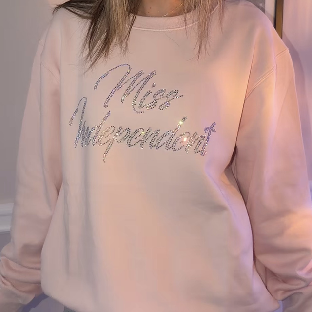 Ladies Rhinestone Diamanté Jumper 