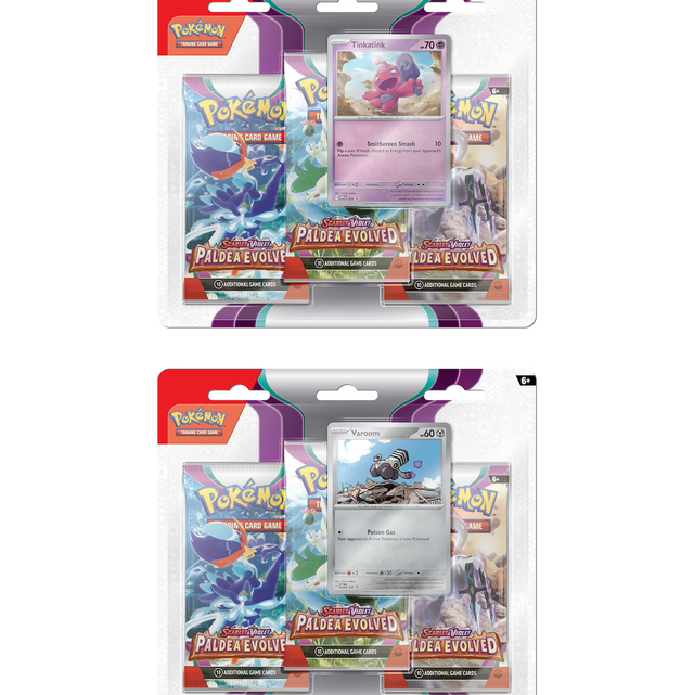 Pokemon: Paldea Evolved Triple Blister