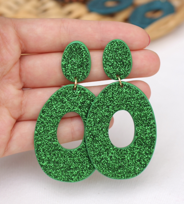 Iris • vert pailleté