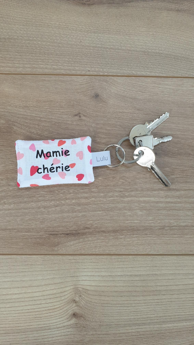 Portes clés Mamie chérie 