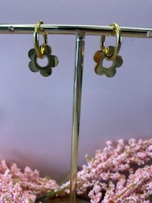 Mini créoles dorées 