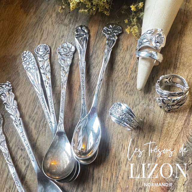 Bague argenté RÉGLABLE 