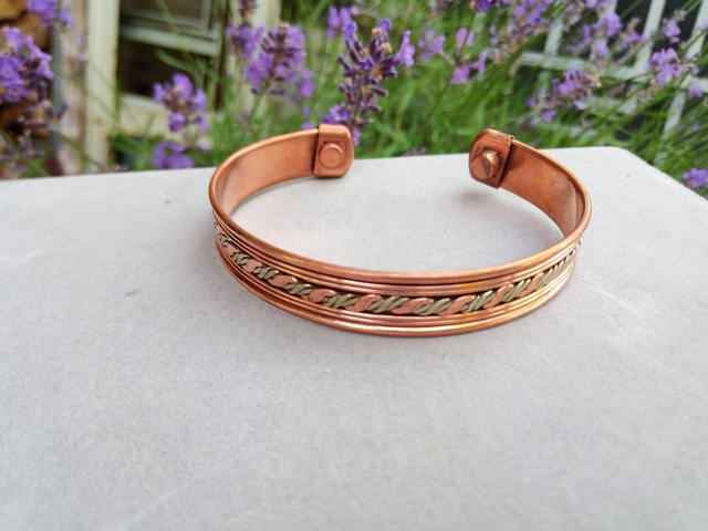 Bracelet Cuivre aimants 2 cuivre