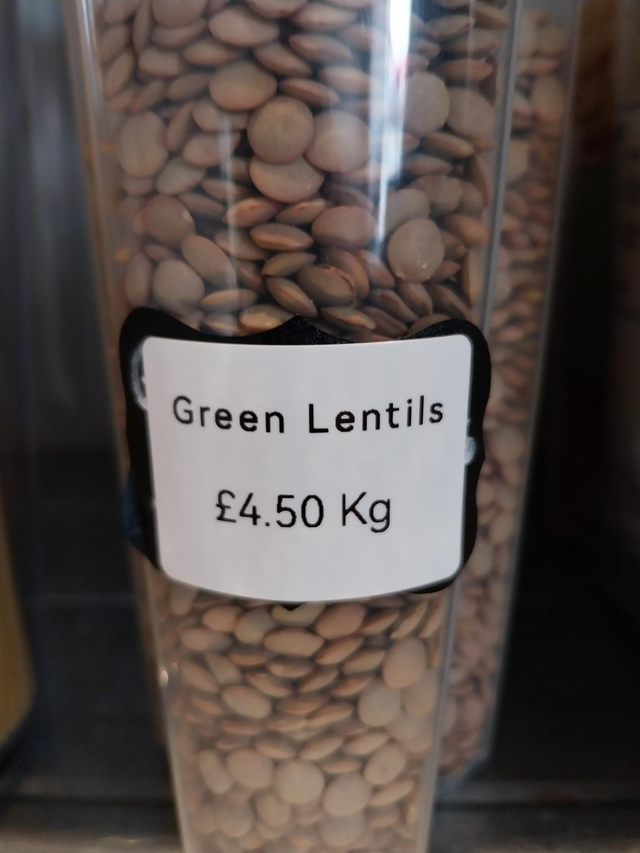 Green lentils 500g