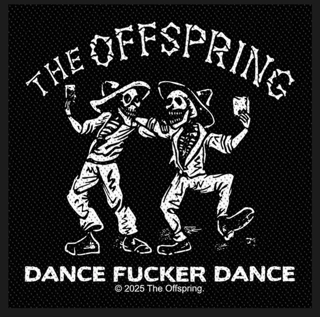 The Offspring Standard Patch: Dance Fucker Dance