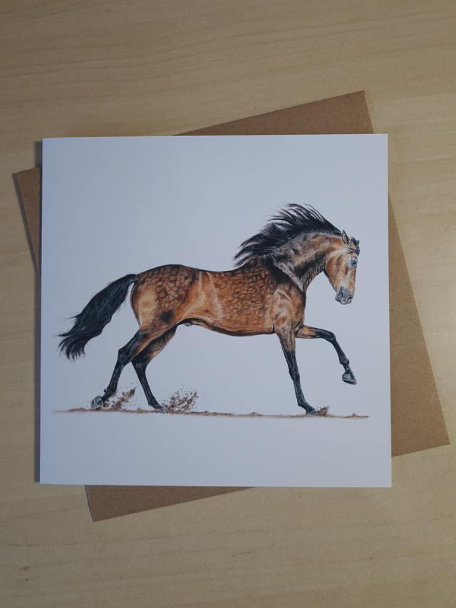 Horse Greeting Card