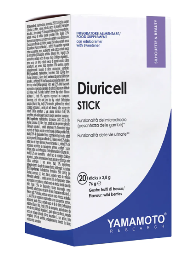 Diuricell Stick - Drenante in Bustine - Yamamoto