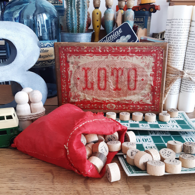 JEU LOTO BINGO VINTAGE 