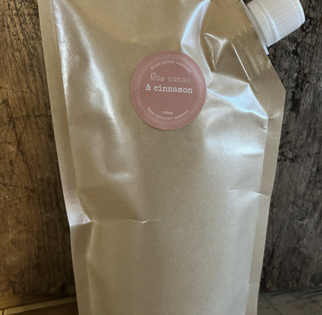 Raw cacao and cinnamon Seamoss