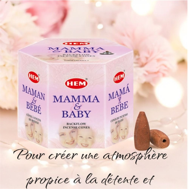 Cone maman bébé 