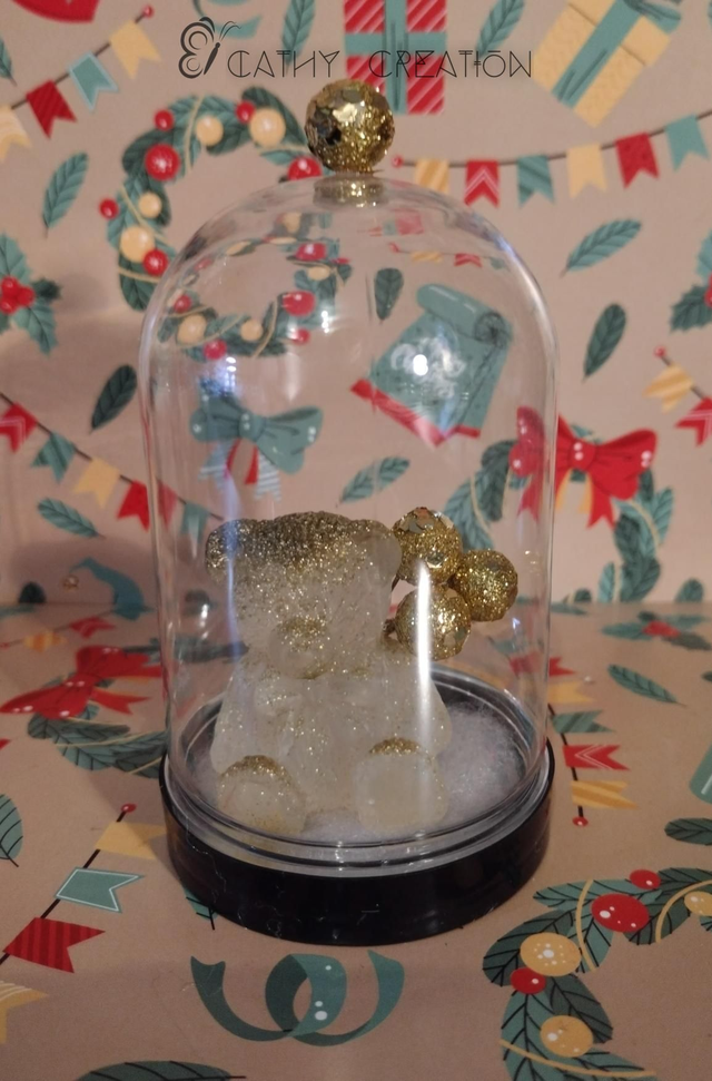 Cloche ourson 11 x 6, 5cm 