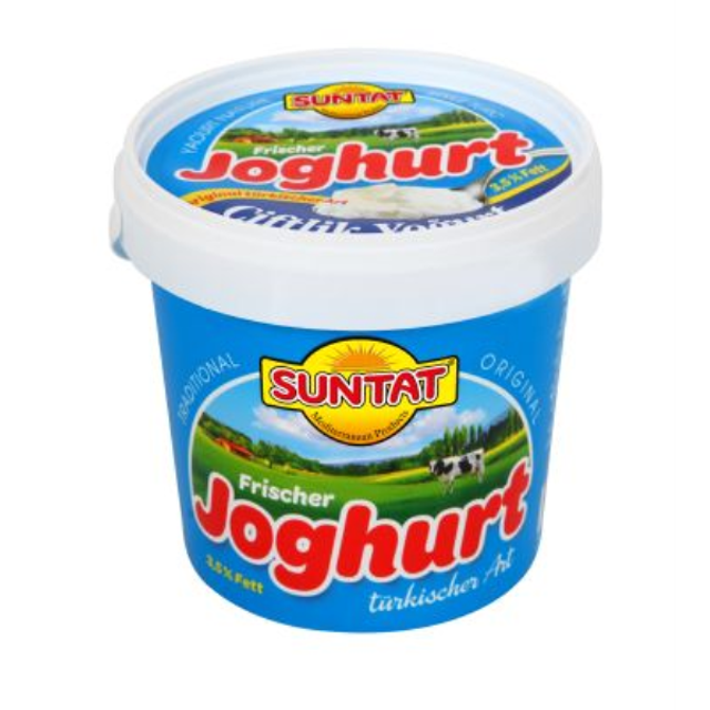 Yaourt nature 3,5% 1kg - SUNTAT