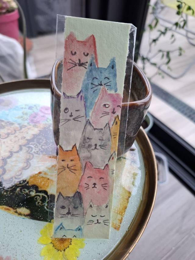 Marque-pages aquarelle