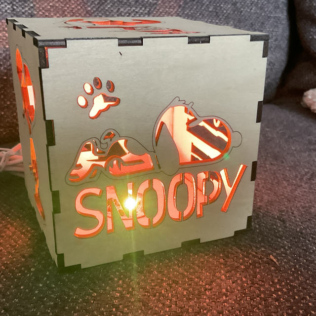 Le cube lumineux scoop