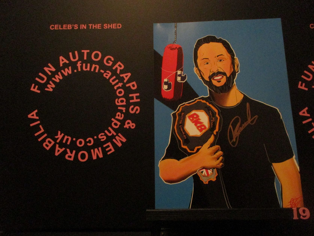 Kevin 'Green Machine' Greenwood Limited Edition Signed A4 Comic Style Drawing Print (19)