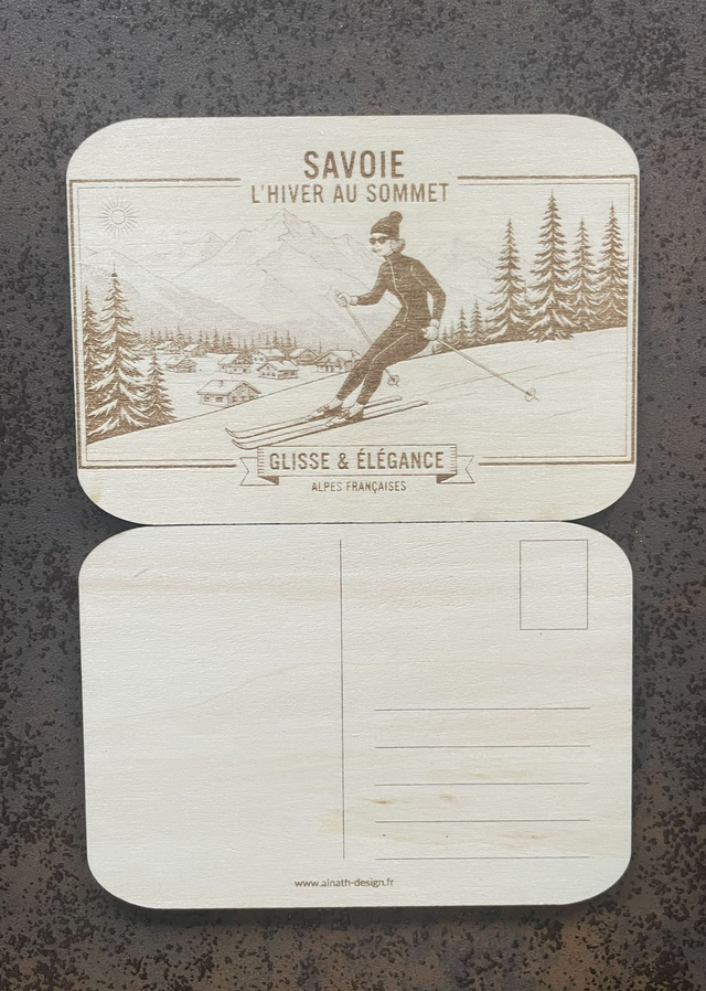 Cartes postales - L'hiver au sommet