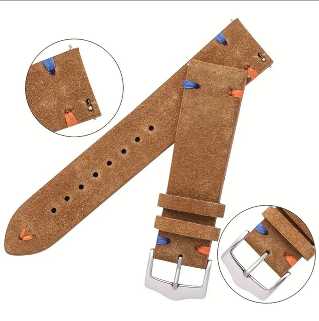 Cinturini in pelle scamosciata